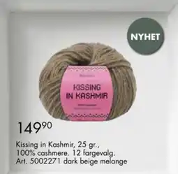 Sparkjøp Kissing in Kashmir tilbud