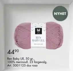 Sparkjøp Ren Baby Ull tilbud