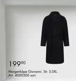 Sparkjøp Morgenkåpe Giovanni tilbud