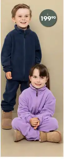 Sparkjøp Fleece jumpsuit tilbud
