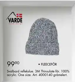 Sparkjøp Varde Svalbard reflekslue tilbud