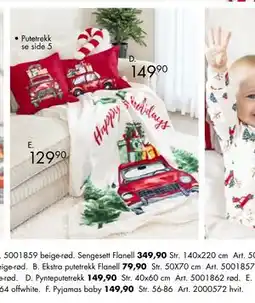 Sparkjøp Pynteputetrekk tilbud
