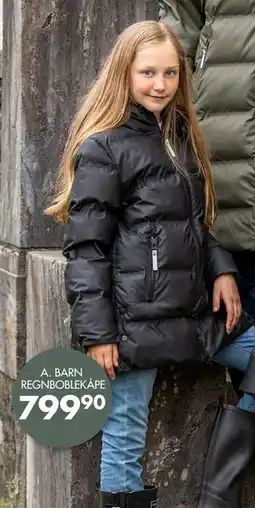 Sparkjøp A. BARN REGNBOBLEKÅPE tilbud