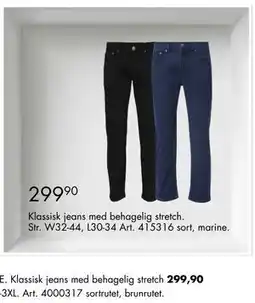Sparkjøp Klassisk jeans med behagelig stretch tilbud