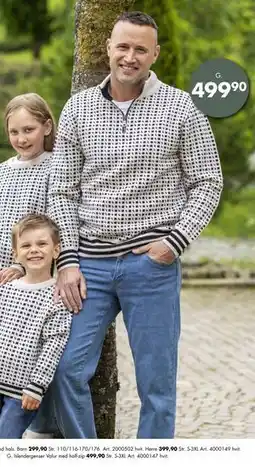 Sparkjøp Islendergenser Valur med half-zip tilbud