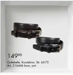 Sparkjøp Guttebelte tilbud