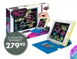 Sparkjøp A. GLOW PAD TEGNEBRETT tilbud