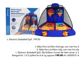 Sparkjøp Electronic Basketball Spill tilbud