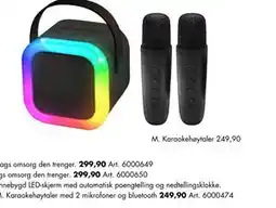 Sparkjøp Karaokehøytaler tilbud