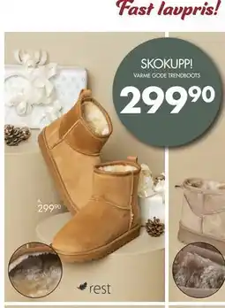 Sparkjøp A. Vinterstøvel Ivory Frost tilbud