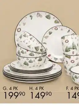Sparkjøp Middagstallerken 4 pk tilbud