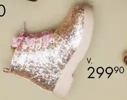 Sparkjøp Glittersteg boots m/lys i sålen tilbud