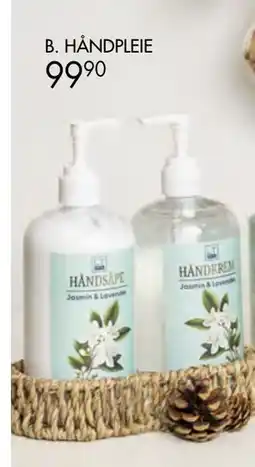 Sparkjøp B. HÅNDPLEIE tilbud