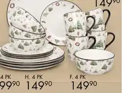 Sparkjøp Skåler 4 pk tilbud