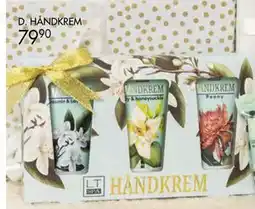Sparkjøp D. HÅNDKREM tilbud