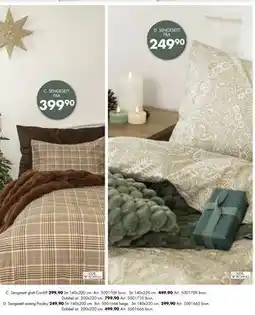 Sparkjøp D. Sengesett sateng Paisley tilbud
