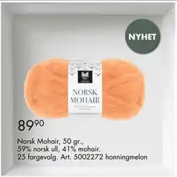 Sparkjøp Norsk Mohair tilbud