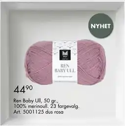 Sparkjøp Ren Baby Ull tilbud