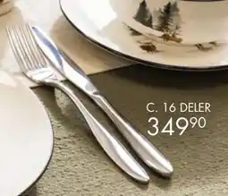 Sparkjøp Bestikk Anny 16 deler tilbud