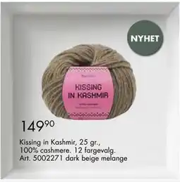 Sparkjøp Kissing in Kashmir tilbud