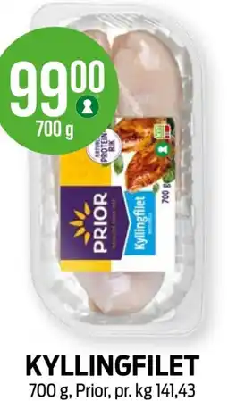 Kiwi Prior Kyllingfilet tilbud