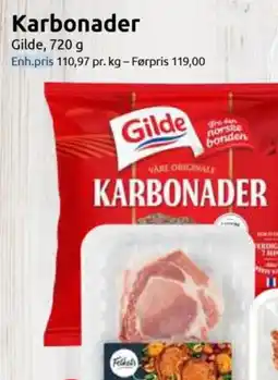 Joker Gilde Karbonader tilbud