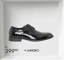 Sparkjøp Oxford klassisk lakk dressko tilbud