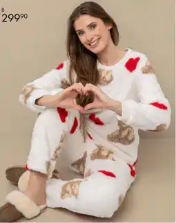 Sparkjøp Pyjamas Hjerte Dame tilbud