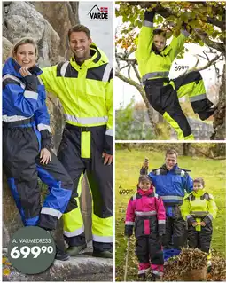 Sparkjøp Worker varmedress med perfekt passform tilbud