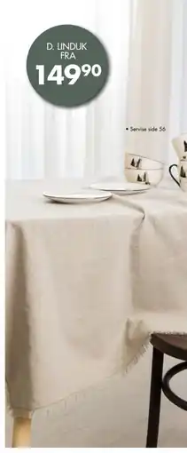 Sparkjøp Duk Linen tilbud