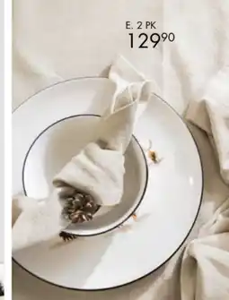 Sparkjøp Servietter Linen 2 pk tilbud