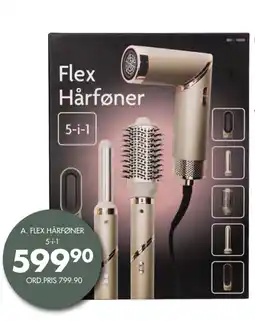 Sparkjøp Flex 5-i-1 Hårføner tilbud