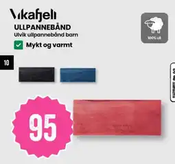 Sport Outlet Vikafjell ullpannebånd barn tilbud