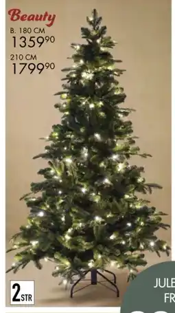 Sparkjøp Juletre Beauty 200 ledlys tilbud