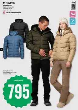 Sport Outlet DUNJAKKE tilbud