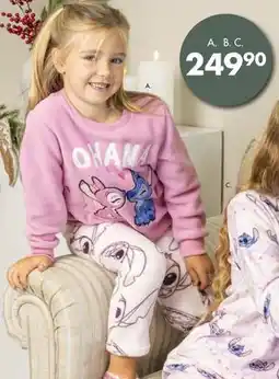 Sparkjøp Fleecesett m/Stitch motiv tilbud