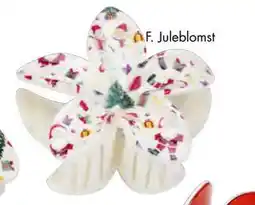 Sparkjøp Hårklype blomst med julemotiv tilbud