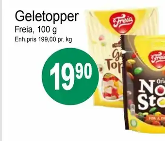 Joker Geletopper tilbud
