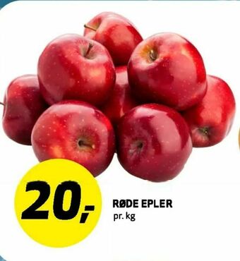 Bunnpris Røde epler tilbud