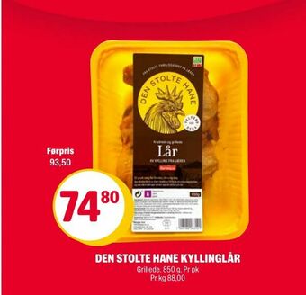 Coop Extra Den stolte hane kyllinglår tilbud