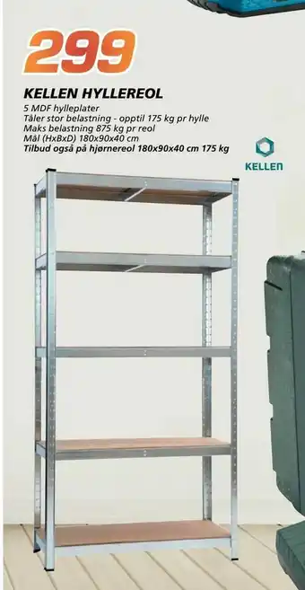 Coop Byggmix Kellen hyllereol tilbud