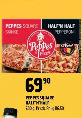 Coop Prix Peppes square half'n'half tilbud