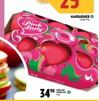 Coop Prix Pink lady epler 6 stk tilbud