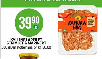 Kiwi Kylling lårfilet strimlet & marinert tilbud