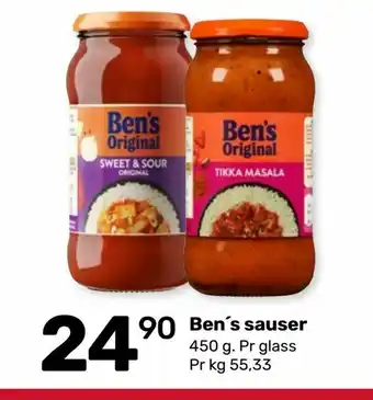 Ben's sauser
