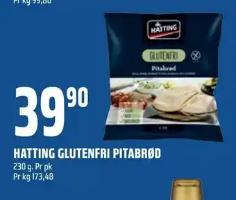 Coop Obs Hatting glutenfri pitabrød tilbud
