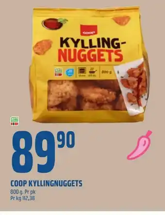 Coop Obs Coop kyllingnuggets tilbud