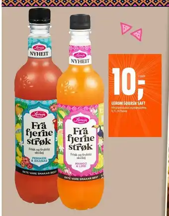 Coop Obs Lerum squash saft tilbud