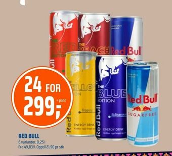 Coop Obs Red bull tilbud
