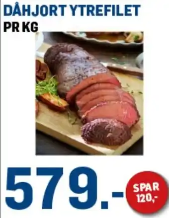 Dåhjort ytrefilet